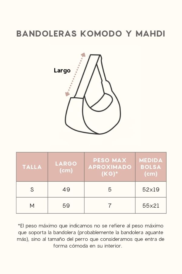 Bandoleras Komodo y Mahdi